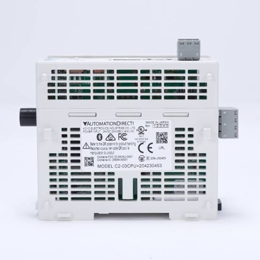 AutomationDirect CLICK PLUS C2-03CPU Programmable Logic Controller CPU met WiFi, Bluetooth, Ethernet, RS-232, RS-485, USB en microSD Ondersteuning voor Industriële Automatisering en Machinebesturing-2