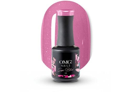 Limea OMG Gellak 112 Sugar Blush 15ml - Gel nagellak - Glinster Roze Gel lak - OMG nails 