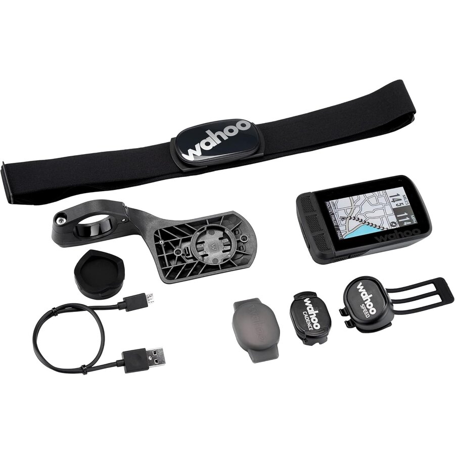 Wahoo Fitness ELEMNT ROAM GPS Fietscomputer Bundel met TICKR Stealth Hartslagband, RPM Speed Sensor en Cadanssensor voor Geavanceerde Fietsnavigatie, Trainingsregistratie en Prestatieanalyse-5