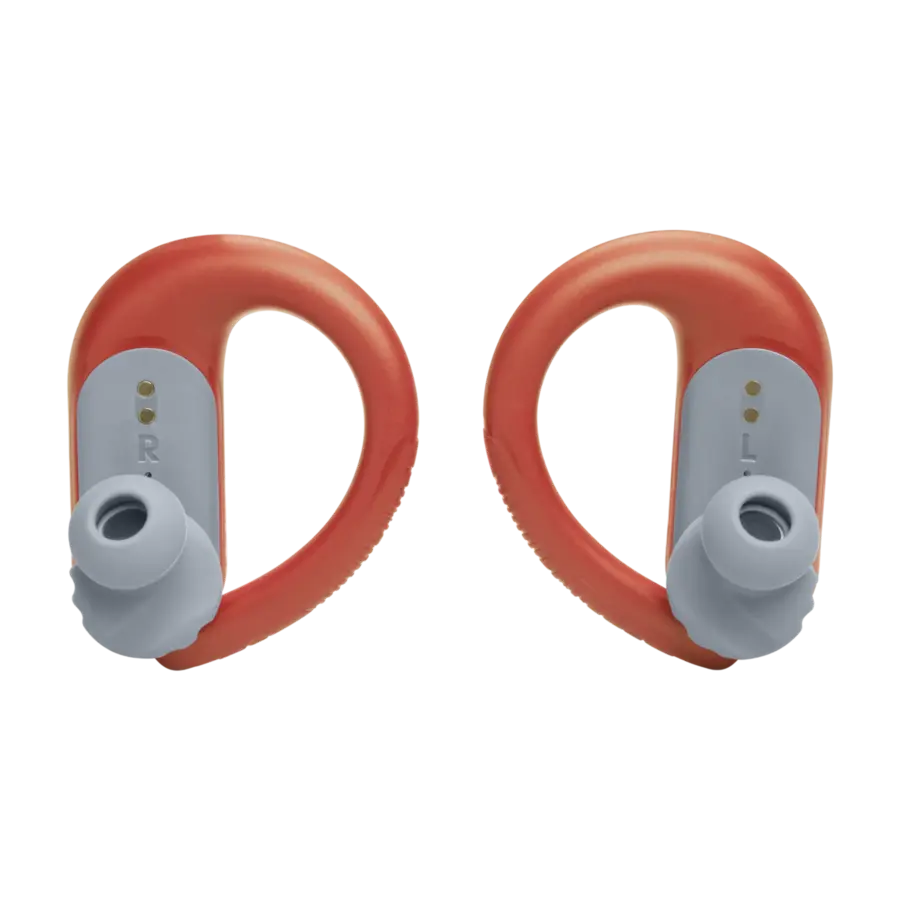 JBL Endurance Peak 3 Rood True Wireless Sport Oordopjes met Powerhook™ Design, JBL Pure Bass Sound, IP68 Water- en Stofbestendigheid, Tot 50 Uur Batterijduur en 4-Microfoon Technologie voor Sport, Training en Dagelijks Gebruik-9