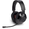 JBL JBL Quantum 350 Wireless Gaming Headset met Lossless 2.4GHz Draadloze Verbinding, JBL QuantumSOUND Signature, Afneembare Boommicrofoon, 40mm Drivers, 22 Uur Batterijduur en Memory Foam Oorkussens voor PC, PlayStation en Nintendo Switch