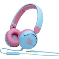 thumb-JBL JR310 Bedrade On-Ear Kinder Koptelefoon Blauw met JBL Safe Sound (Max. 85 dB), Ingebouwde Microfoon, Comfortabele Pasvorm en 1 Meter Kabel voor Tablet, Smartphone, Laptop en Schoolgebruik-1