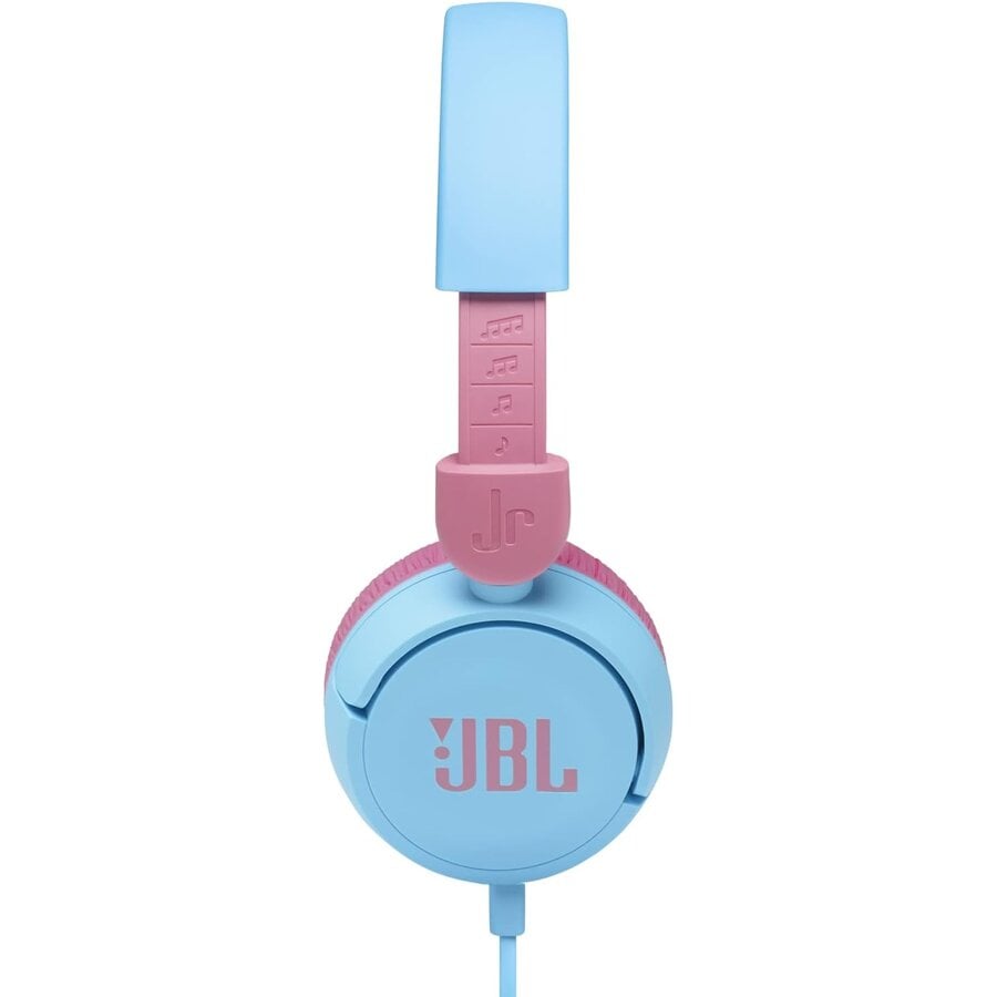 JBL JR310 Bedrade On-Ear Kinder Koptelefoon Blauw met JBL Safe Sound (Max. 85 dB), Ingebouwde Microfoon, Comfortabele Pasvorm en 1 Meter Kabel voor Tablet, Smartphone, Laptop en Schoolgebruik-7