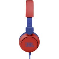 thumb-JBL JR310 Bedrade On-Ear Kinder Koptelefoon Rood met JBL Safe Sound (Max. 85 dB), Ingebouwde Microfoon, Comfortabele Pasvorm en 1 Meter Kabel voor Tablet, Smartphone, Laptop en Schoolgebruik-6