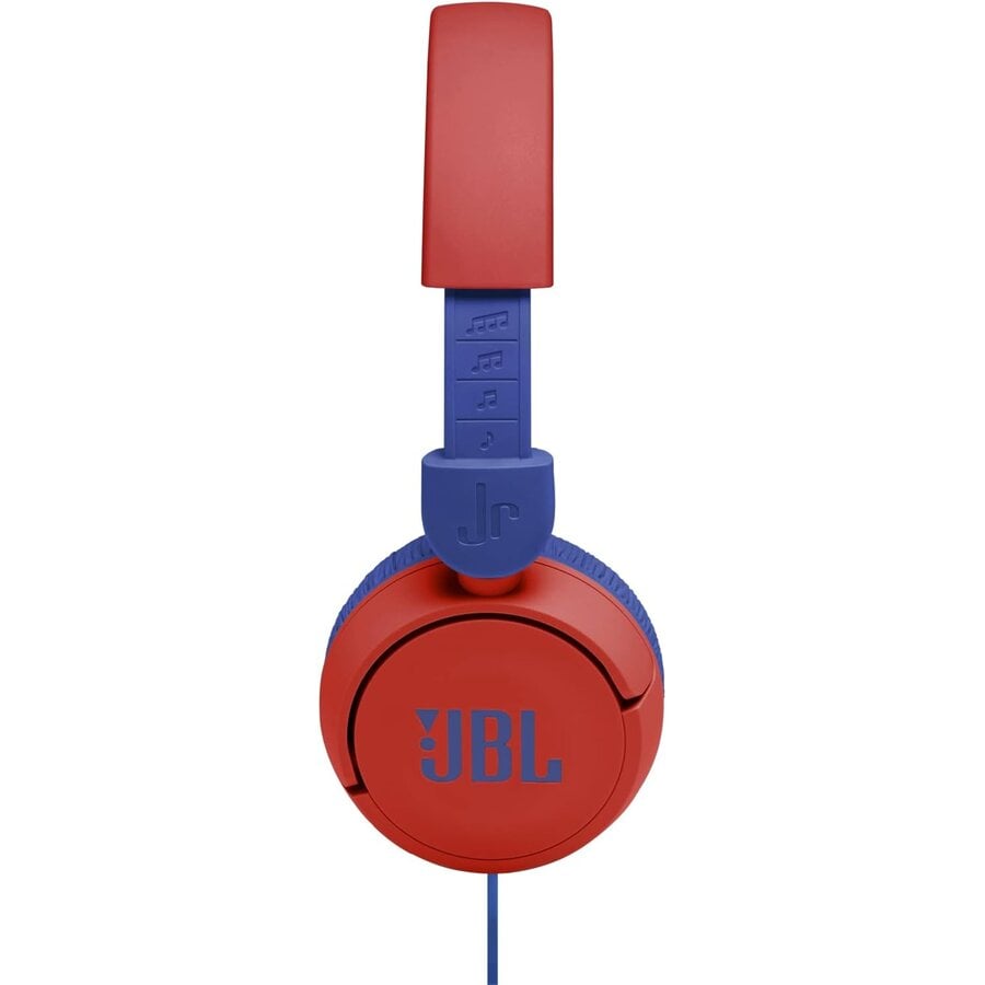 JBL JR310 Bedrade On-Ear Kinder Koptelefoon Rood met JBL Safe Sound (Max. 85 dB), Ingebouwde Microfoon, Comfortabele Pasvorm en 1 Meter Kabel voor Tablet, Smartphone, Laptop en Schoolgebruik-7