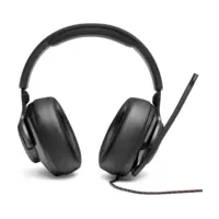 thumb-JBL Quantum 200 Bedrade Gaming Headset met JBL QuantumSOUND Signature, 50 mm Drivers, Opklapbare Directionele Microfoon, Memory Foam Oorkussens en 3,5 mm Aansluiting voor PC, PlayStation, Xbox, Nintendo Switch en Mobiele Apparaten-2