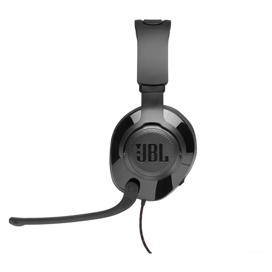 JBL Quantum 200 Bedrade Gaming Headset met JBL QuantumSOUND Signature, 50 mm Drivers, Opklapbare Directionele Microfoon, Memory Foam Oorkussens en 3,5 mm Aansluiting voor PC, PlayStation, Xbox, Nintendo Switch en Mobiele Apparaten-4