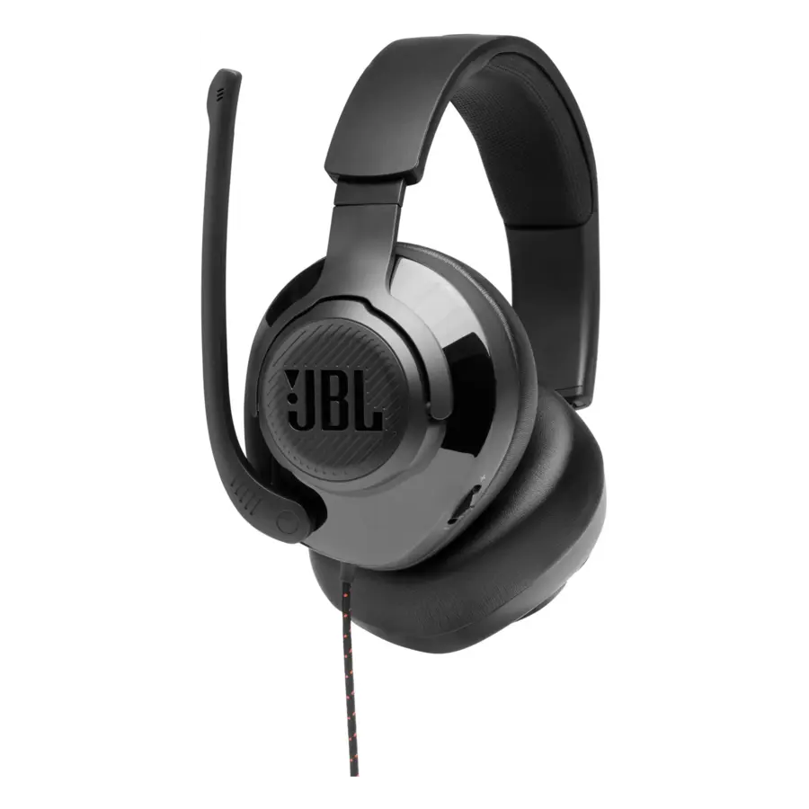 JBL Quantum 200 Bedrade Gaming Headset met JBL QuantumSOUND Signature, 50 mm Drivers, Opklapbare Directionele Microfoon, Memory Foam Oorkussens en 3,5 mm Aansluiting voor PC, PlayStation, Xbox, Nintendo Switch en Mobiele Apparaten-6