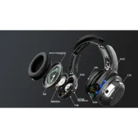 thumb-JBL Tour One M2 Zwart Draadloze Over-Ear Koptelefoon met True Adaptive Noise Cancelling, Hi-Res Audio, JBL Pro Sound, Bluetooth 5.3, Smart Ambient, Spatial Sound en Tot 50 Uur Batterijduur-5