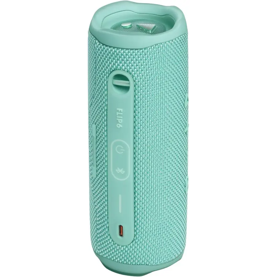 JBL Flip 6 Cyan Blauw Draagbare Bluetooth Luidspreker met JBL Original Pro Sound, 30W Vermogen, IP67 Water- en Stofbestendigheid, PartyBoost, Bluetooth 5.1 en Tot 12 Uur Batterijduur voor Thuis, Reizen en Buitenactiviteiten-5