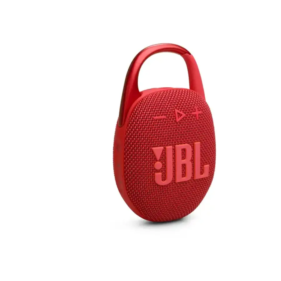 JBL Clip 5 Rood Ultradraagbare Bluetooth Luidspreker met JBL Pro Sound, Krachtige Bas, IP67 Water- en Stofbestendigheid, Geïntegreerde Karabijnhaak, Auracast™, Bluetooth 5.3 en Tot 12 Uur Batterijduur voor Reizen en Buitenactiviteiten-3