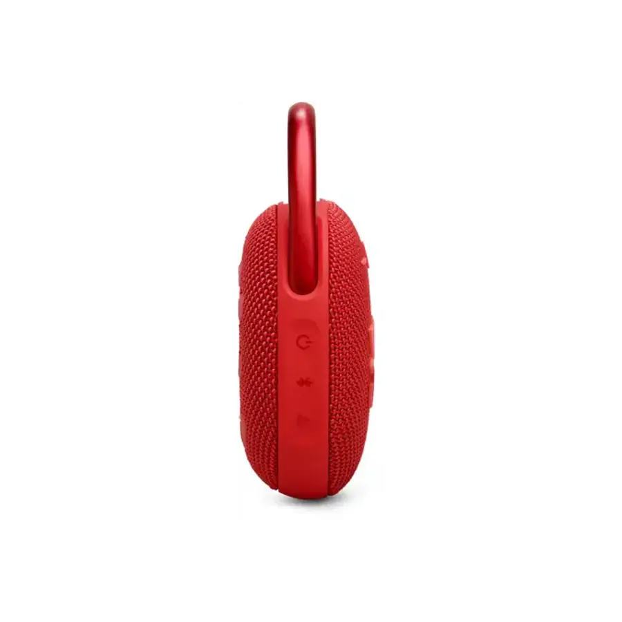 JBL Clip 5 Rood Ultradraagbare Bluetooth Luidspreker met JBL Pro Sound, Krachtige Bas, IP67 Water- en Stofbestendigheid, Geïntegreerde Karabijnhaak, Auracast™, Bluetooth 5.3 en Tot 12 Uur Batterijduur voor Reizen en Buitenactiviteiten-4