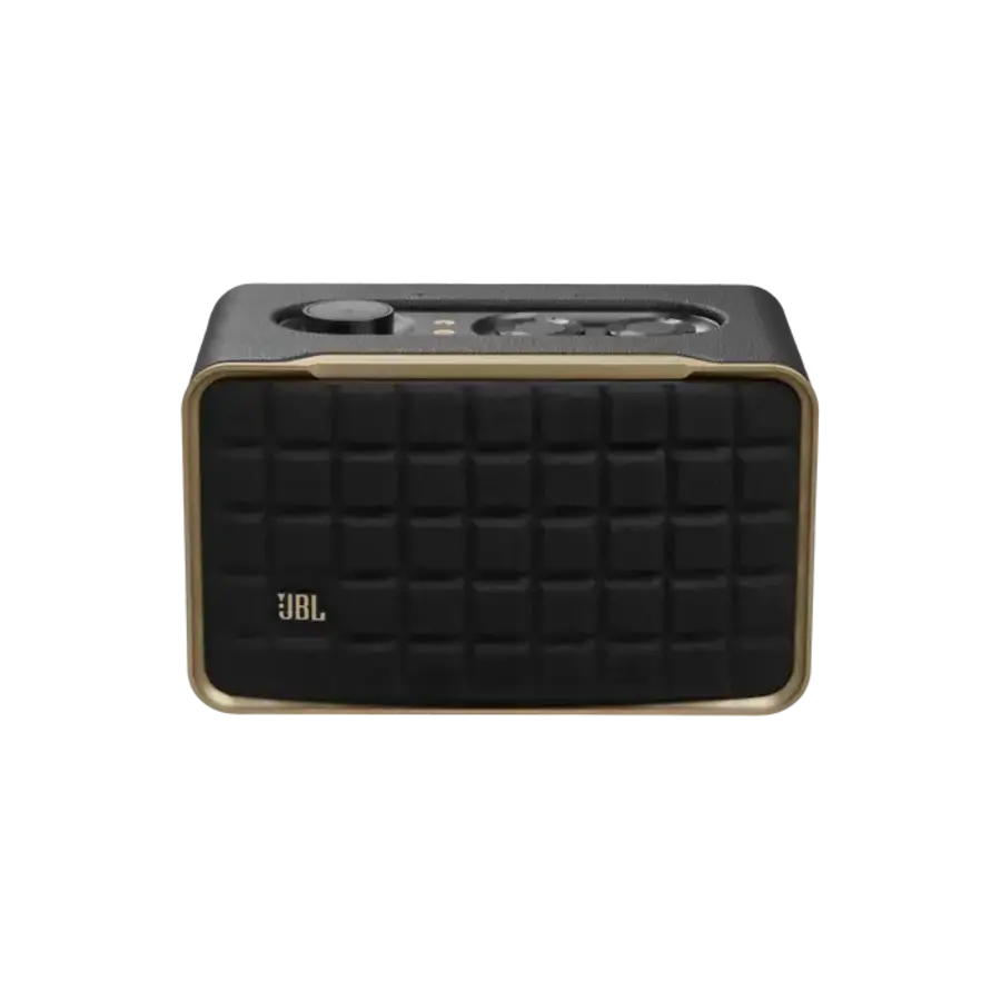 JBL Authentics 200 Premium Smart Home Speaker met JBL Pro Sound, Wi-Fi, Bluetooth 5.3, Google Assistent, Amazon Alexa, AirPlay, Chromecast, Spotify Connect en Retro Design-1