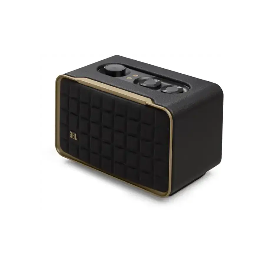 JBL Authentics 200 Premium Smart Home Speaker met JBL Pro Sound, Wi-Fi, Bluetooth 5.3, Google Assistent, Amazon Alexa, AirPlay, Chromecast, Spotify Connect en Retro Design-3