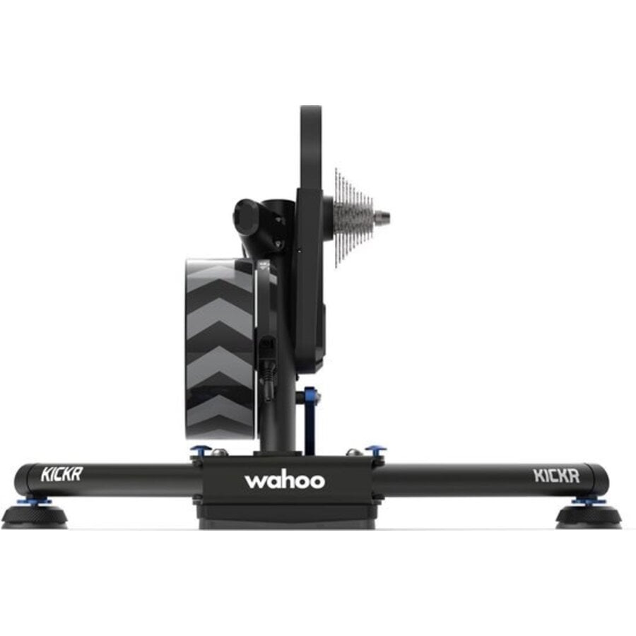 Wahoo Fitness KICKR Power Trainer Version 6.0 WFBKTR122 Direct Drive Smart Fietstrainer met WiFi, Ingebouwde Vermogensmeter, AXIS Voeten, ANT+, Bluetooth, 2200W Vermogen en Compatibiliteit met Zwift, TrainerRoad en Wahoo SYSTM-3