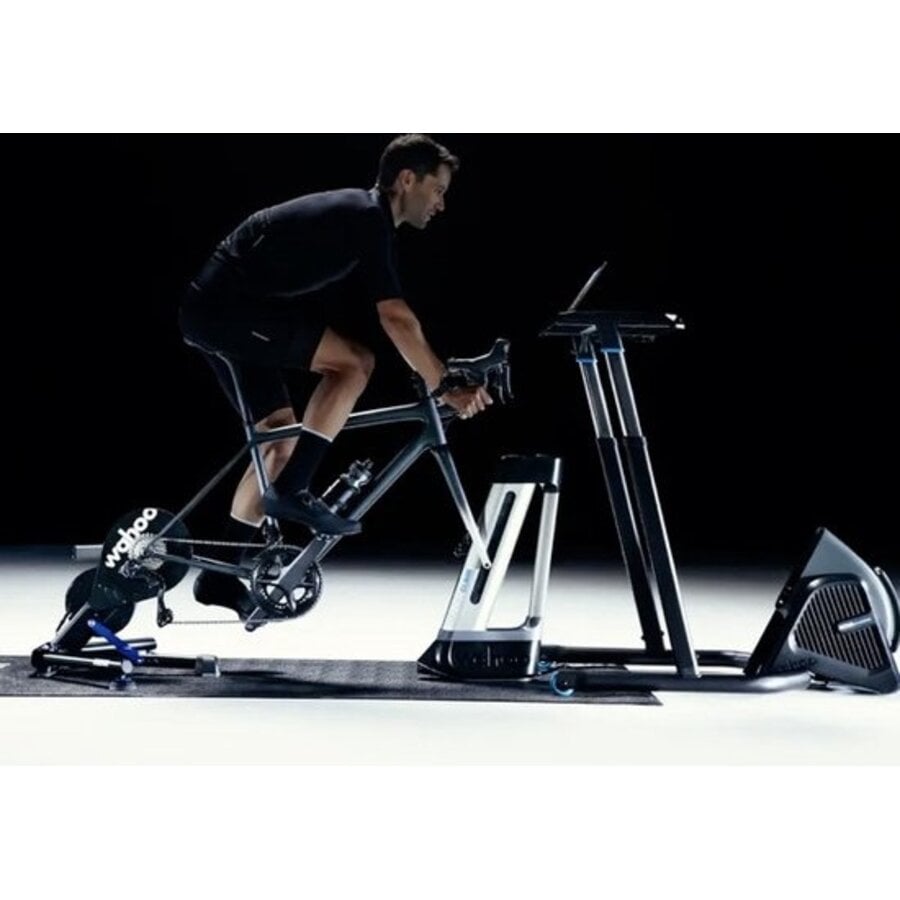 Wahoo Fitness KICKR Power Trainer Version 6.0 WFBKTR122 Direct Drive Smart Fietstrainer met WiFi, Ingebouwde Vermogensmeter, AXIS Voeten, ANT+, Bluetooth, 2200W Vermogen en Compatibiliteit met Zwift, TrainerRoad en Wahoo SYSTM-5