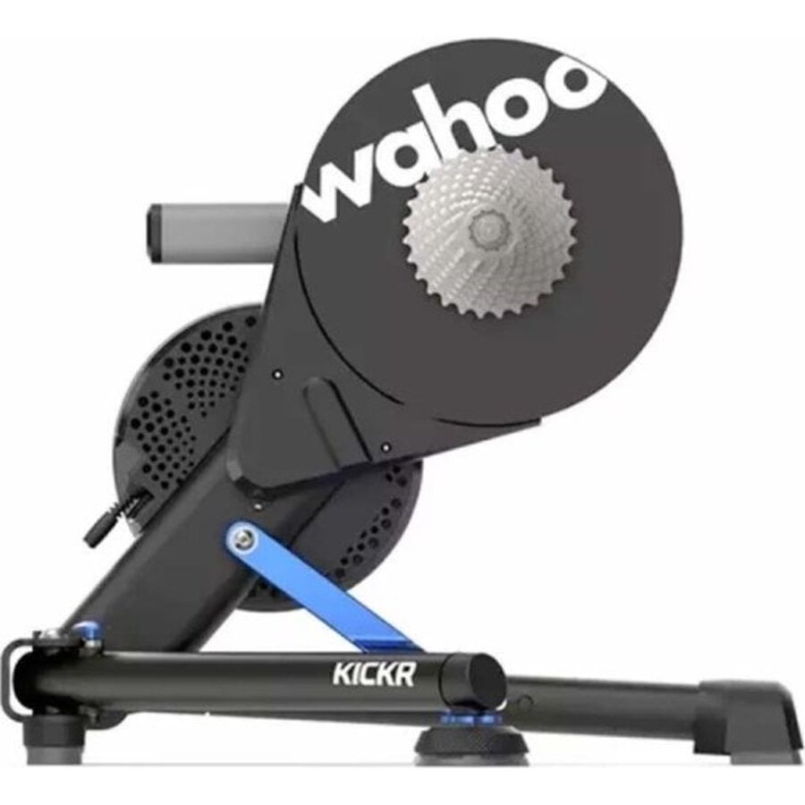 Wahoo Fitness KICKR Power Trainer Version 6.0 WFBKTR122 Direct Drive Smart Fietstrainer met WiFi, Ingebouwde Vermogensmeter, AXIS Voeten, ANT+, Bluetooth, 2200W Vermogen en Compatibiliteit met Zwift, TrainerRoad en Wahoo SYSTM-7