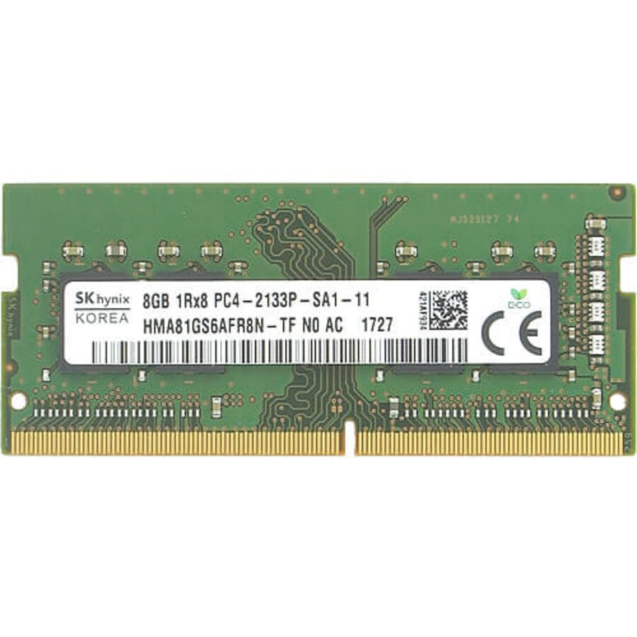 SK hynix HMA81GS6AFR8N-TF 8GB DDR4-2133 SO-DIMM Laptopgeheugen PC4-17000 CL15 260-Pin Non-ECC 1.2V-1