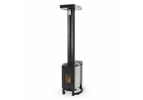 Solo Stove Tower Pellet Terrasverwarmer – Pelletgestookte Terrasheater – Zwart – 204,5 cm 