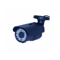 thumb-Zazitec WZ-1100 AHD Analoge CCTV Bewakingscamera met 1/3 inch CMOS 960P Sensor, 6-22mm Variabele Lens, 72 IR LED Nachtzicht tot 60 Meter, Metalen Behuizing en 12V Voeding voor AHD DVR Beveiligingssystemen-1