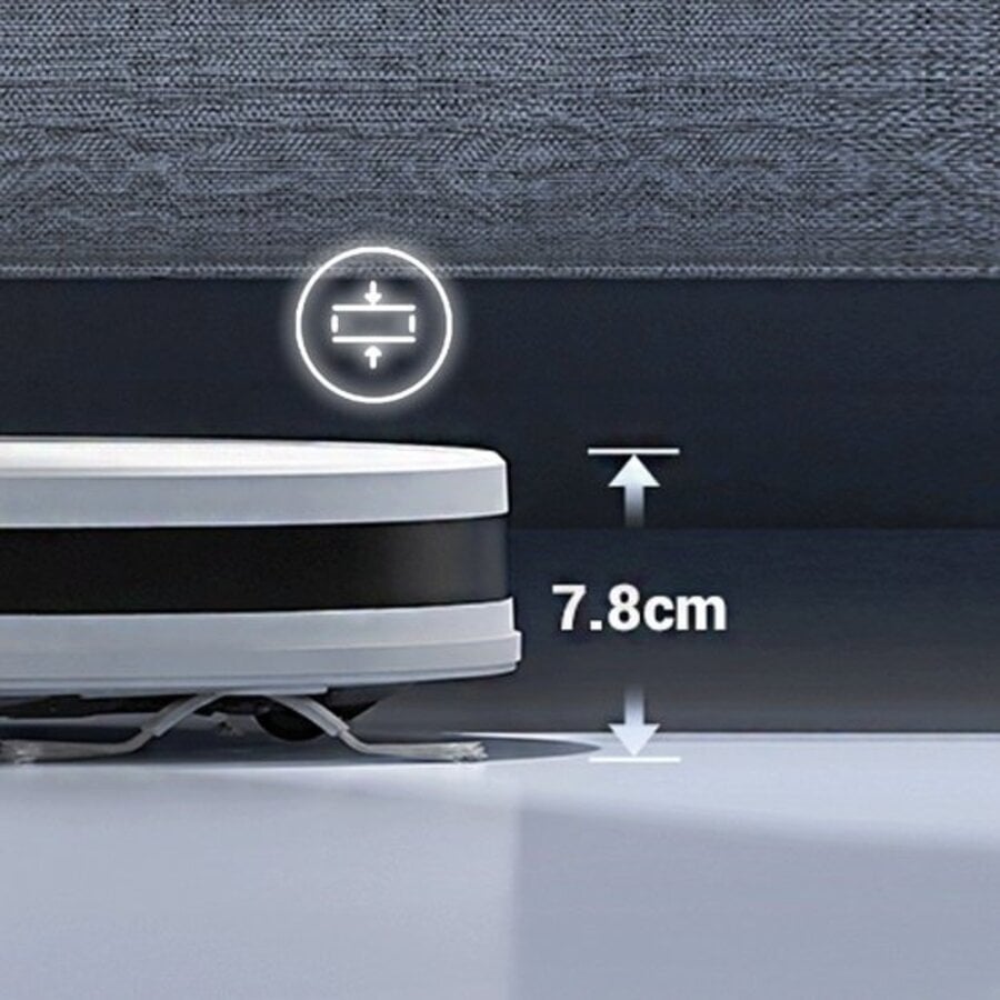 EZVIZ RC3 Robotstofzuiger met 2700 Pa Zuigkracht, Slimme Gyroscoopnavigatie, Tapijtherkenning, 800 ml Stofreservoir en Automatisch Oplaadstation-5