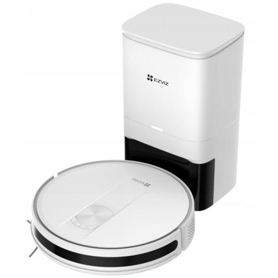 EZVIZ RC3 Plus (CS-RC3-TWT5) Robotstofzuiger met Automatisch Leegstation, 2700 Pa Zuigkracht, Gyroscoopnavigatie, 4L Stofzak en Tot 190 Minuten Accuduur-1