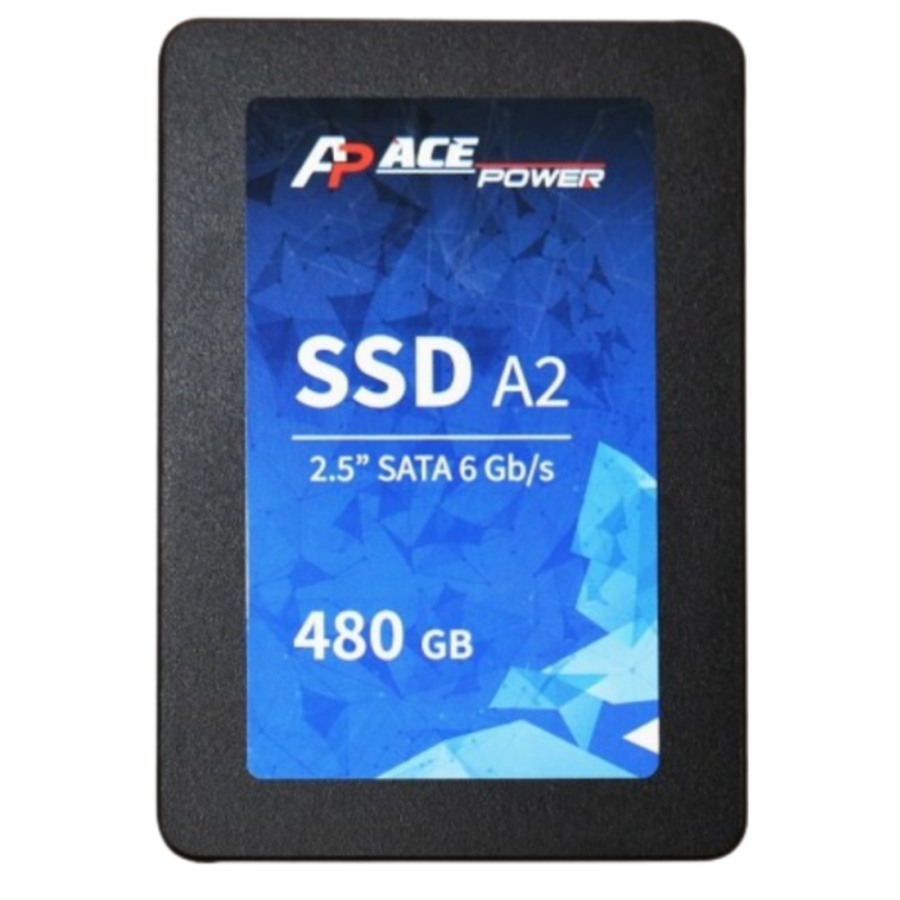 Apacer Ace Power A2 480GB SATA III SSD 2.5 inch met 3D NAND Flash, Tot 560MB/s Leessnelheid, 540MB/s Schrijfsnelheid en TRIM Ondersteuning voor Laptop en Desktop-2
