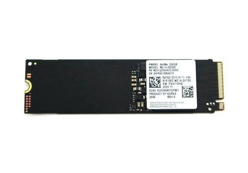 Samsung PM991 256GB NVMe SSD M.2 2280 PCIe 3.0 