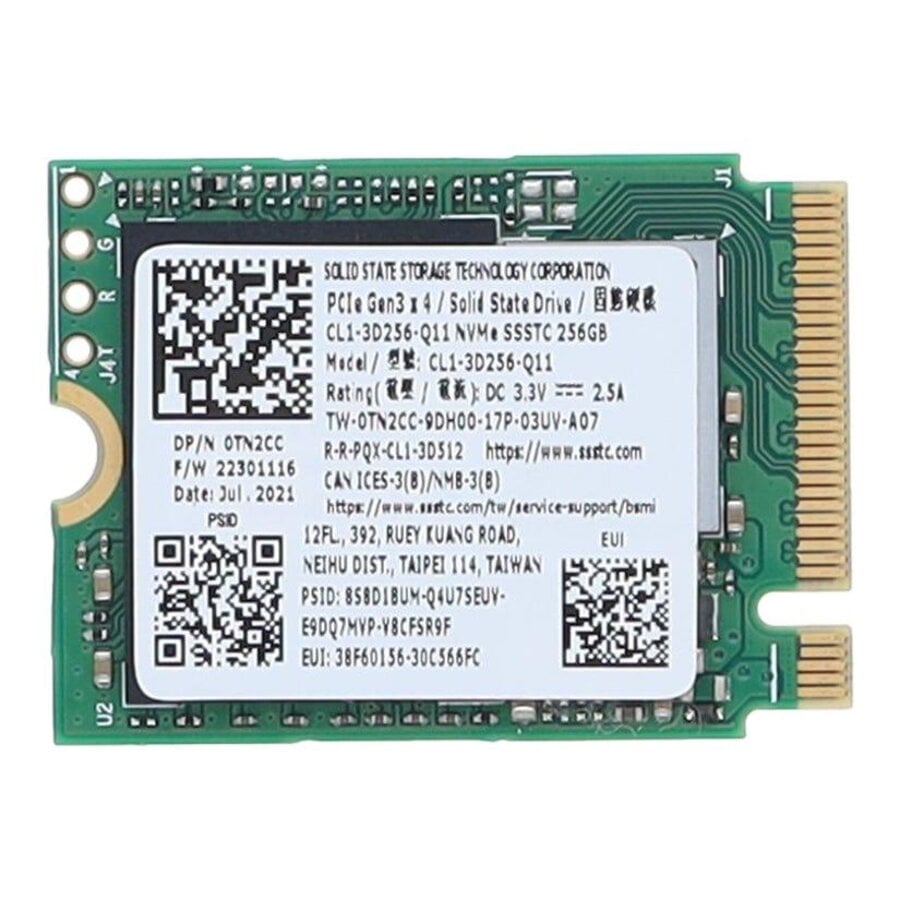 SSSTC CL1-3D256-Q11 256GB NVMe SSD – M.2 2230 – PCIe – OEM SSD voor laptop en compacte computers-1