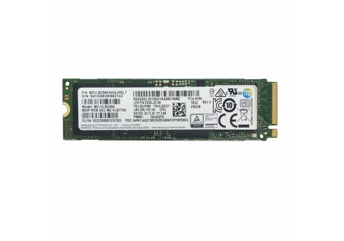 Samsung PM981 256GB NVMe SSD M.2 2280 PCIe 3.0 x4 