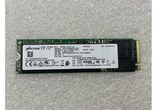 Micron 2200 256GB NVMe SSD M.2 2280 PCIe 3.0 x4 