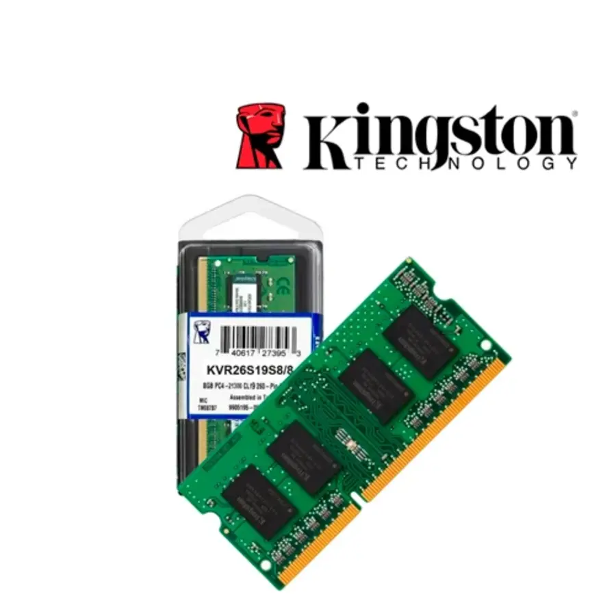 Kingston KVR26S19S8/8 – 8GB DDR4 SODIMM – 260-pin – 2666 MHz – 1.2V – 1Rx8-1