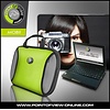 Point of View Point of View Nina - Laptophoes - 10.2 inch / Neon Groen