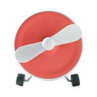 thumb-PouT Ears 1 Speaker Ventilator – Bluetooth Speaker met Ventilator – Rood/Wit-1