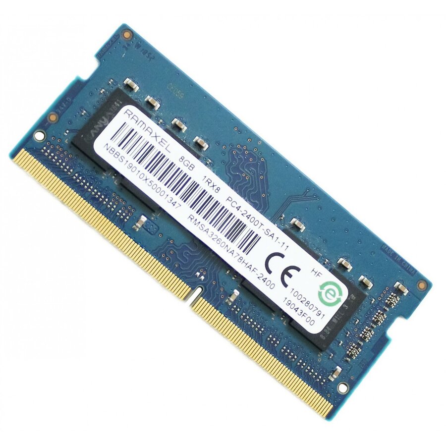 Ramaxel RMSA3260NA78HAF-2400 – 8GB DDR4 SODIMM – 260-pin – 2400 MHz – 1.2V – 1Rx8-1