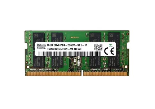 SK hynix HMA82GS6CJR8N-VK – 16GB DDR4 SODIMM – 260-pin – 2666 MHz – 1.2V – 2Rx8 