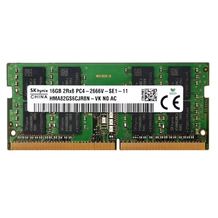 SK hynix HMA82GS6CJR8N-VK – 16GB DDR4 SODIMM – 260-pin – 2666 MHz – 1.2V – 2Rx8-1
