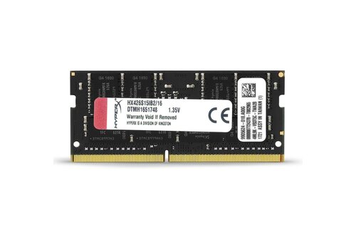 Kingston HyperX HX426S15IB2/16 – 16GB DDR4 SODIMM – 260-pin – 2666 MHz – 1.2V – 2Rx8 