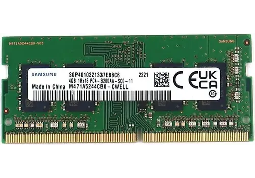 Samsung M471A5244CB0-CWELL – 4GB DDR4 SODIMM – 260-pin – 3200 MHz – 1.2V – 1Rx16 