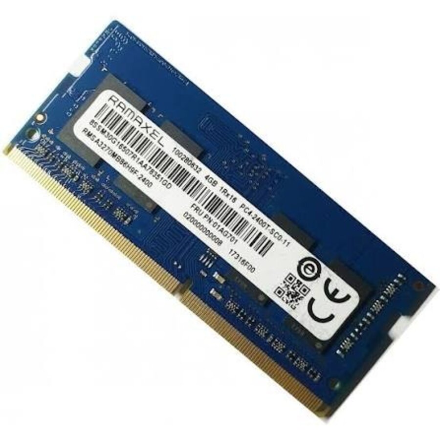 Ramaxel RMSA3270MB86H9F-2400 – 4GB DDR4 SODIMM – 260-pin – 2400 MHz – 1.2V – 1Rx16-1