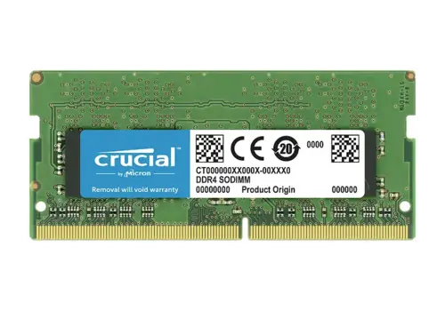 Crucial CT4G4SFS824A.M8FB – 4GB DDR4 SODIMM – 260-pin – 2400 MHz – 1.2V – 1Rx8 