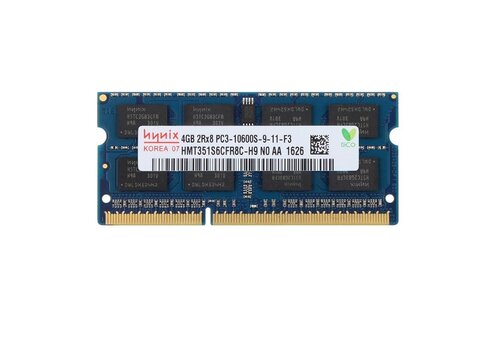 SK hynix HMT351S6CFR8C – 4GB DDR3 SODIMM – 204-pin – 1600 MHz – 1.5V – 2Rx8 