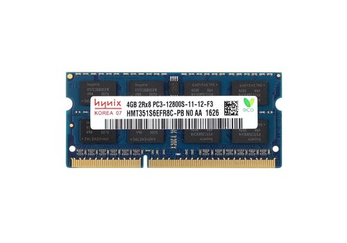 SK hynix HMT451S6BFR8A – 4GB DDR3L SODIMM – 204-pin – 1600 MHz – 1.35V – 1Rx8 
