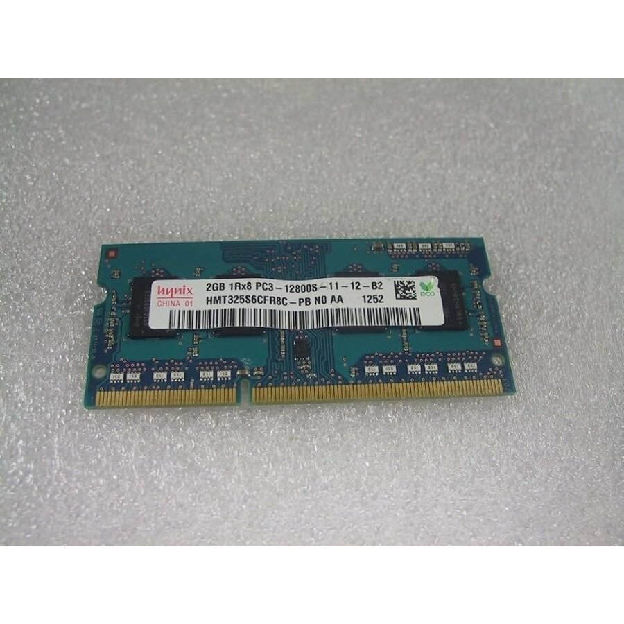 SK hynix HMT325S6CFR8C-12800S – 2GB DDR3 SODIMM – 204-pin – 1600 MHz – 1.5V – 1Rx8-1