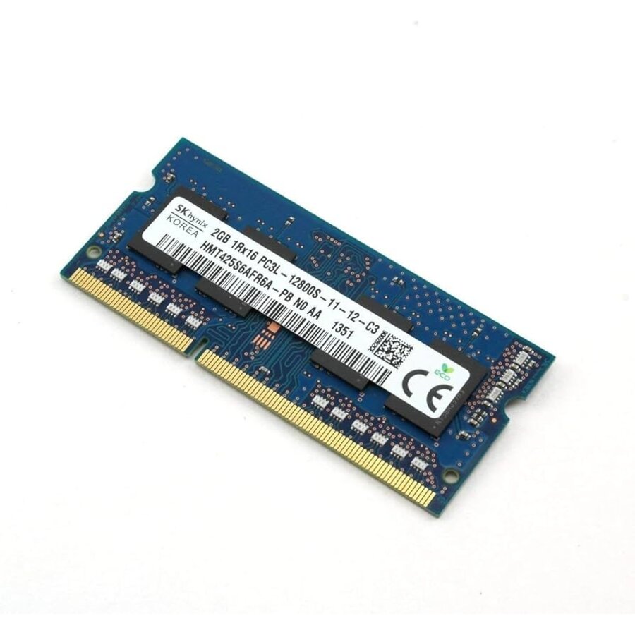 SK hynix HMT425S6AFR6A – 2GB DDR3L SODIMM – 204-pin – 1600 MHz – 1.35V – 1Rx16-1