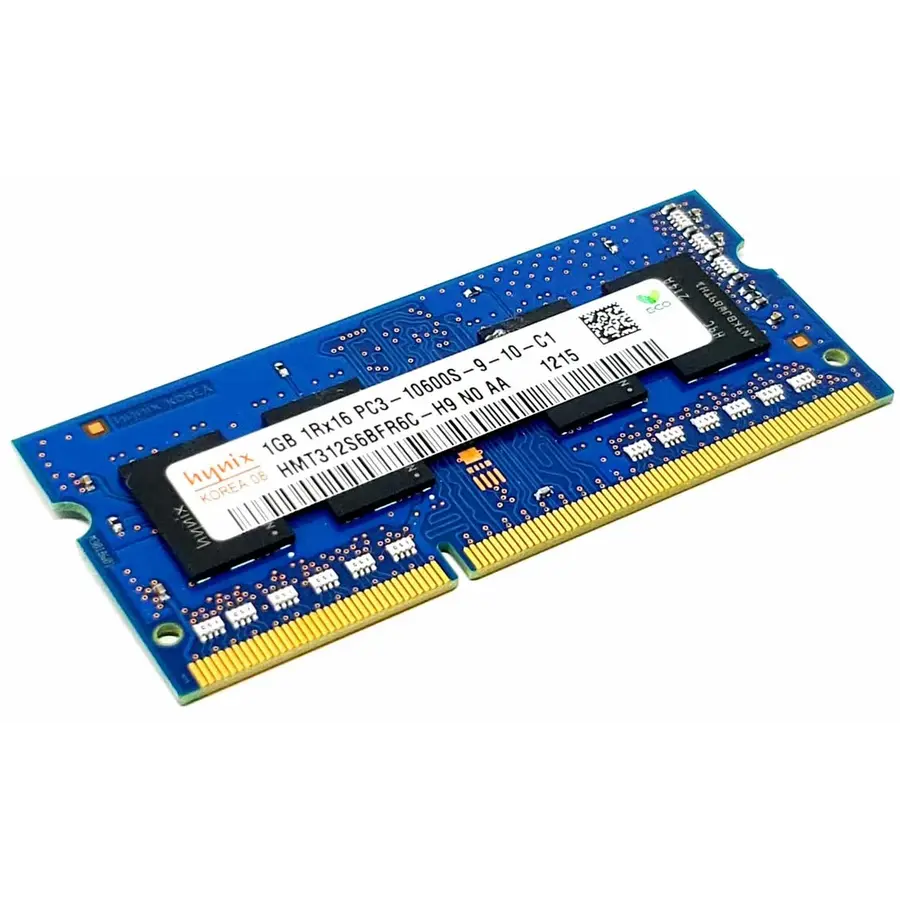 SK hynix HMT112S6TFR8C-8500S – 1GB DDR3 SODIMM – 204-pin – 1066 MHz – 1.5V – 1Rx8-1