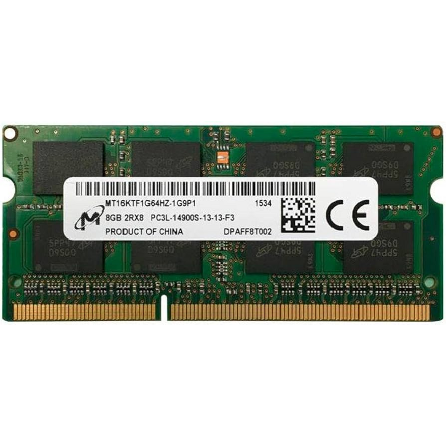 Micron MT16KTF1G64HZ-1G9P1 – 8GB DDR3L SODIMM – 204-pin – 1866 MHz – 1.35V – 2Rx8-1