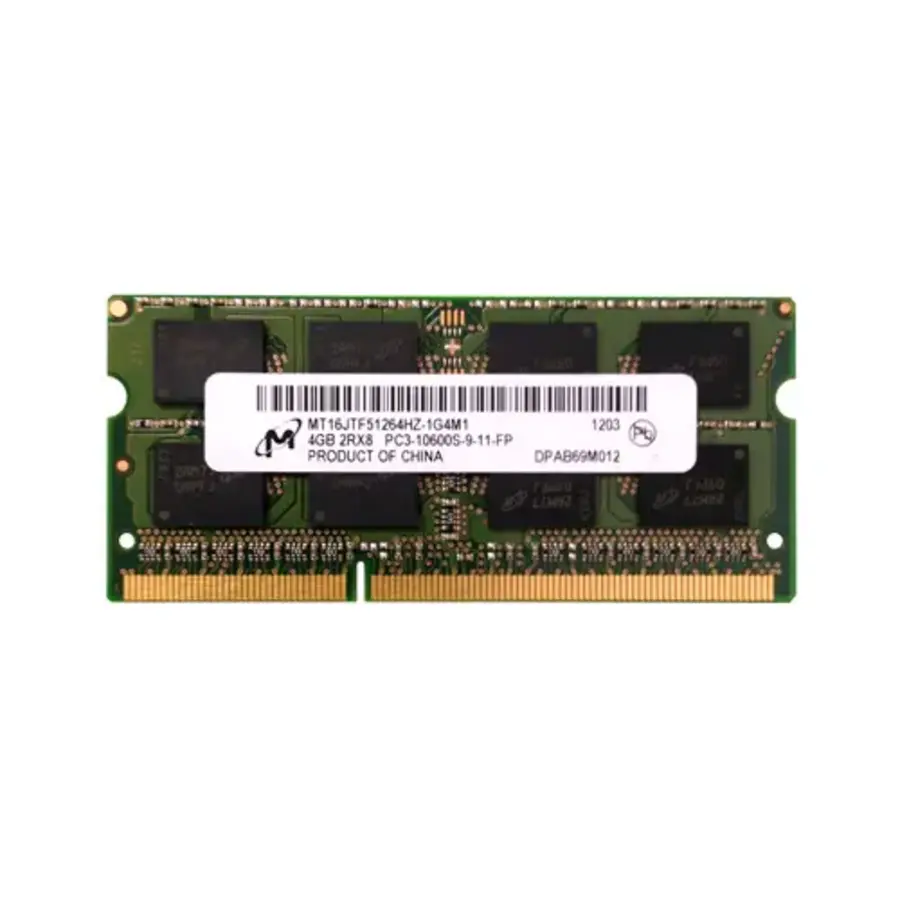 Micron MT16JTF51264HZ-1G4M1 – 4GB DDR3 SODIMM – 204-pin – 1333 MHz – 1.5V – 2Rx8-1