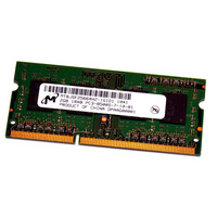 Micron MT16JSF25664HZ-1G1D1 – 2GB DDR3 SODIMM – 204-pin – 1066 MHz – PC3-8500S – 1.5V – 2Rx8