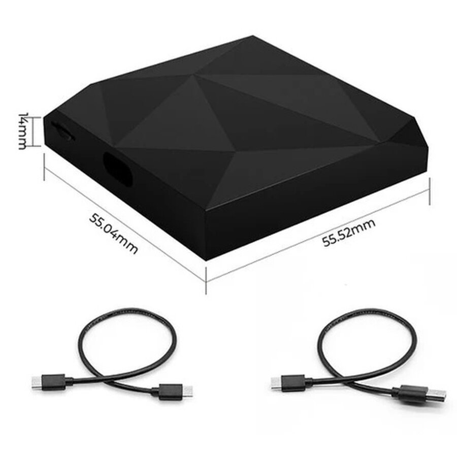 KYEBRIQ R2-LITE – Draadloze Android Auto Adapter voor Auto's met Bekabelde Android Auto (Android 11+)-3